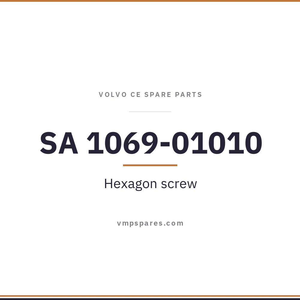 SA 1069-01010 – Hexagon screw