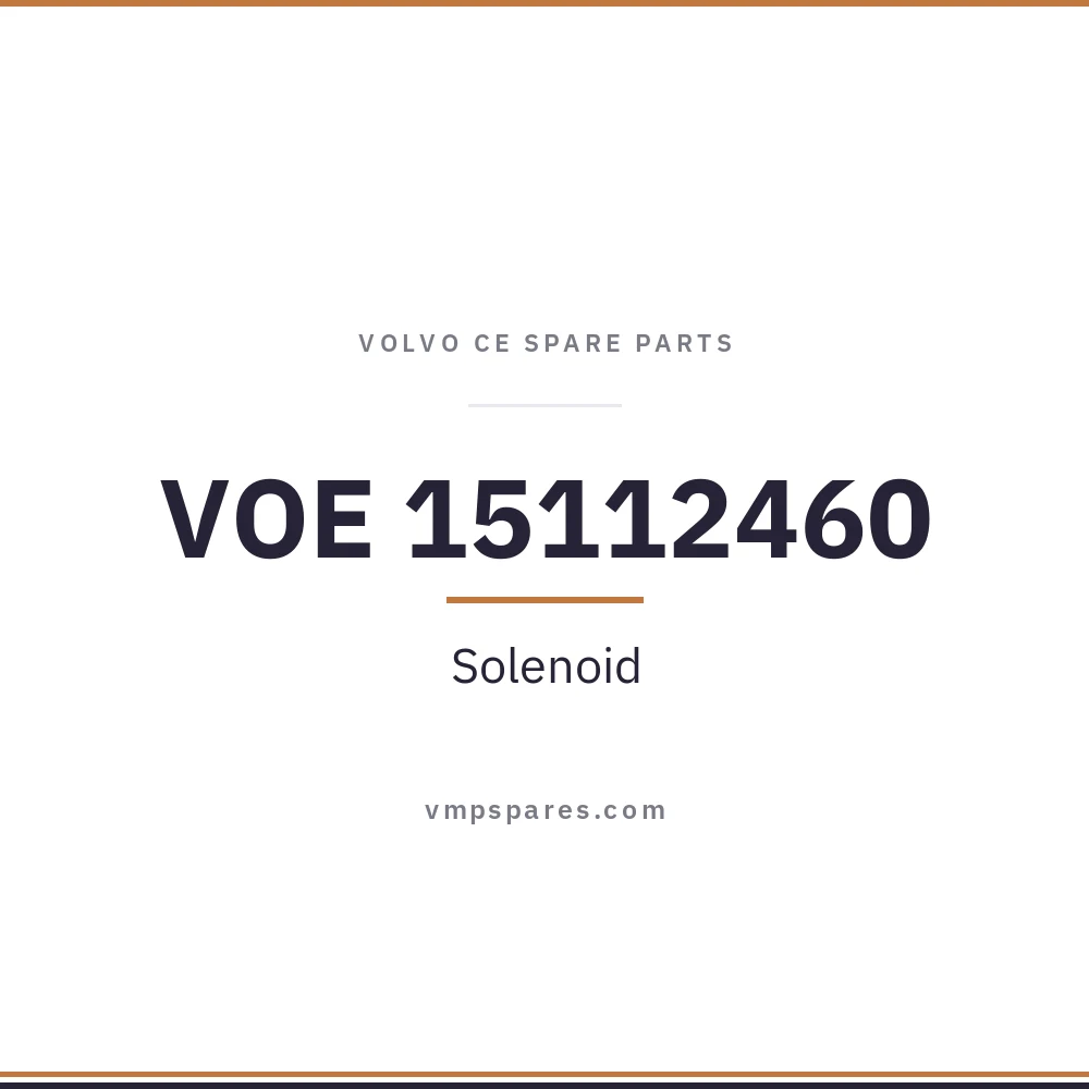 VOE 15112460 – Solenoid