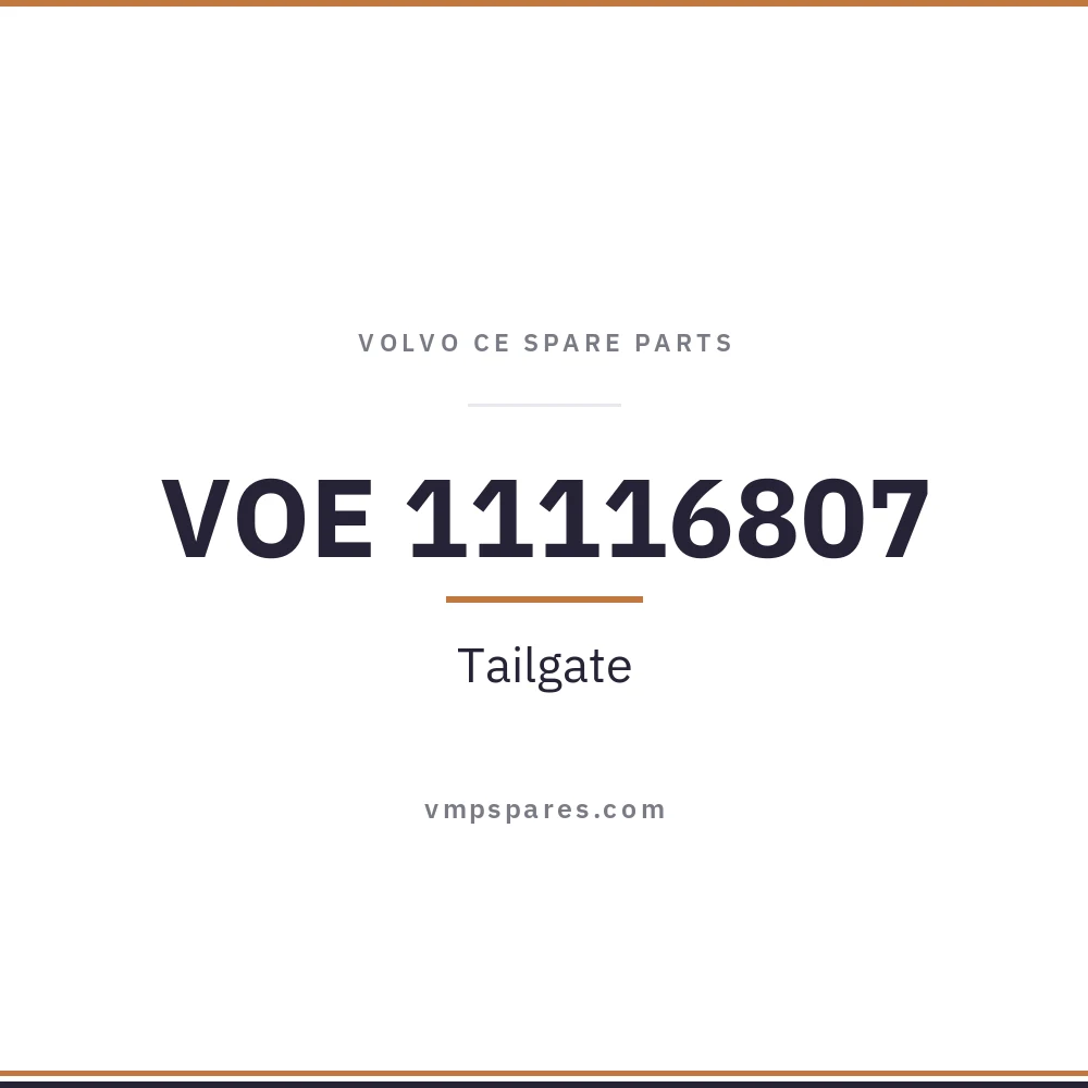 VOE 11116807 – Tailgate