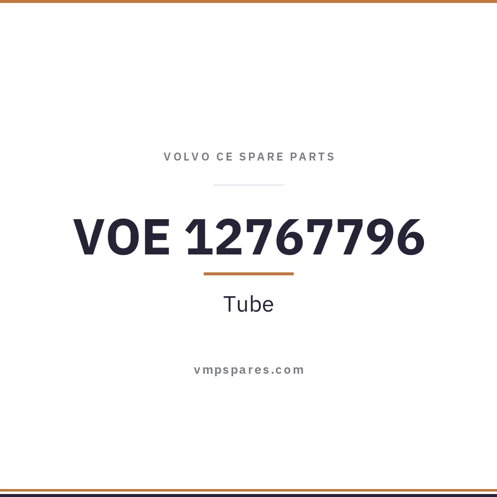 VOE 12767796 – Tube