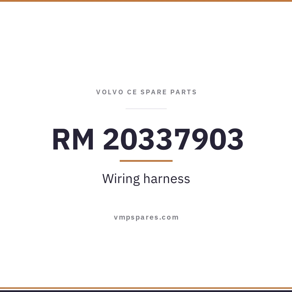 RM 20337903 – Wiring harness