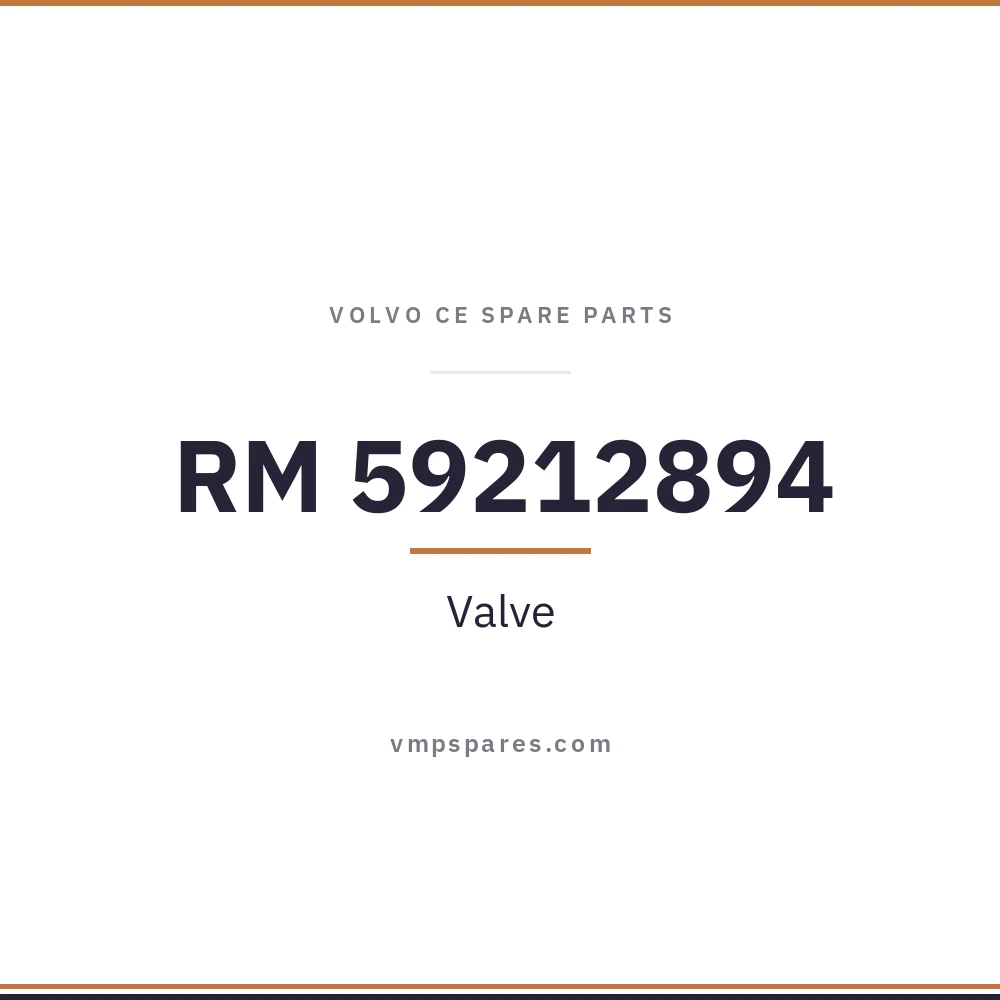 RM 59212894 – Valve