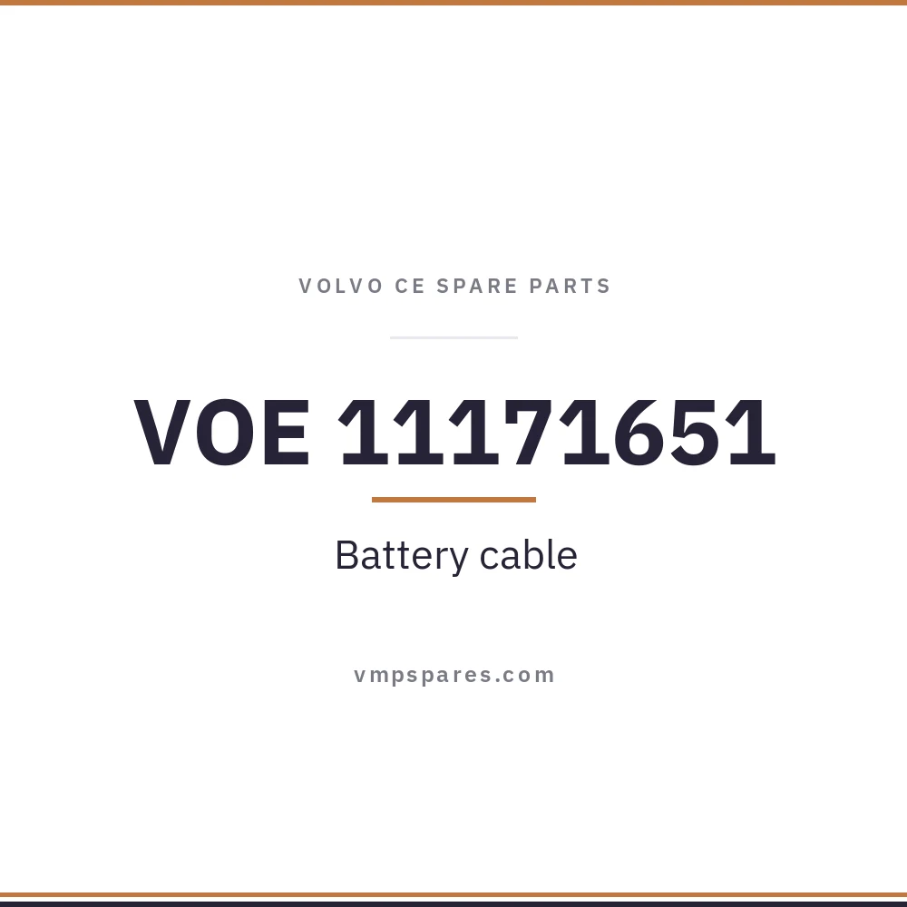 VOE 11171651 – Battery cable
