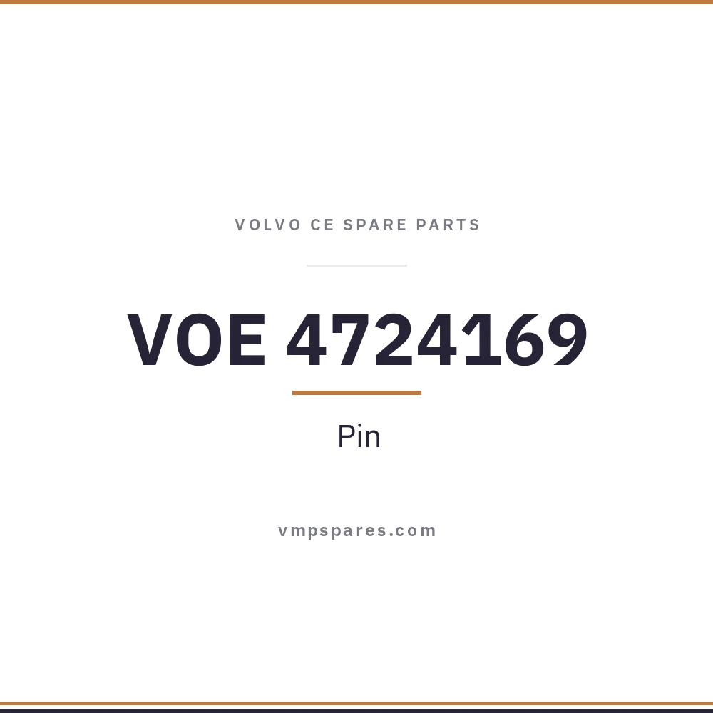 VOE 4724169 – Pin