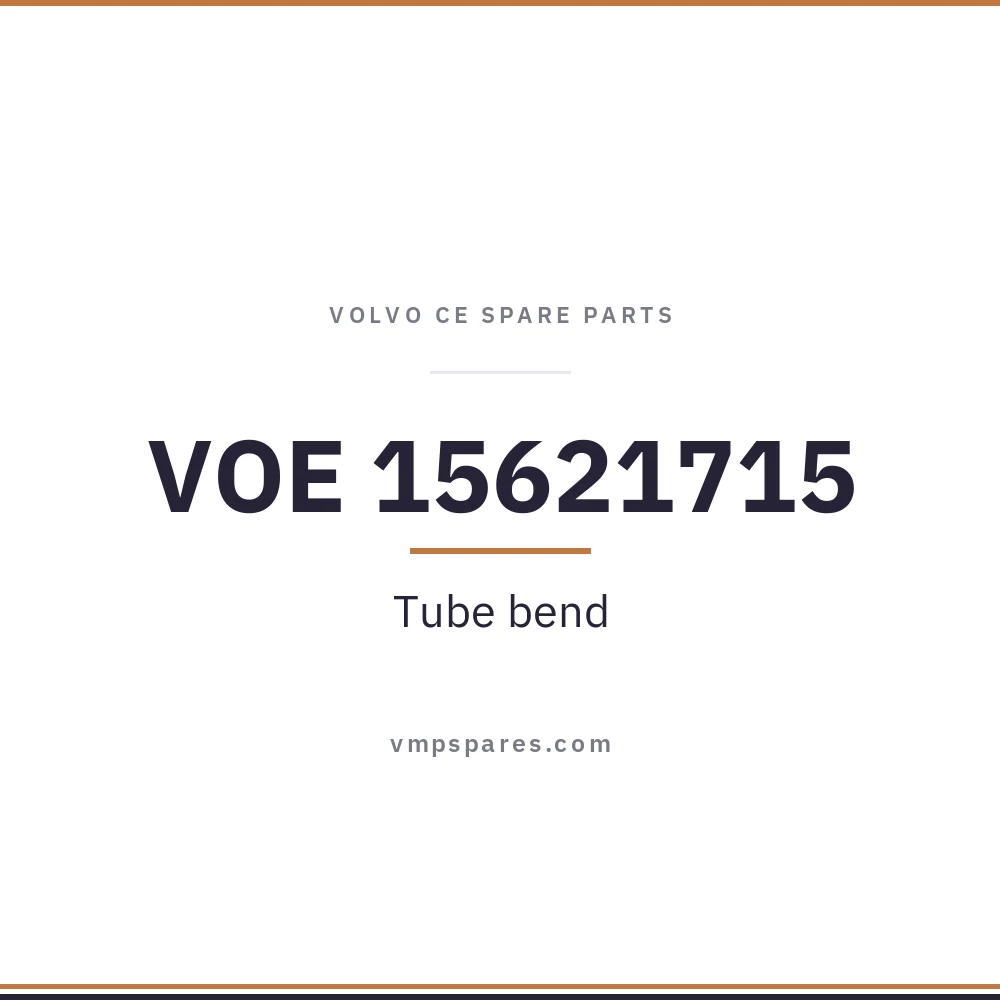 VOE 15621715 – Tube bend