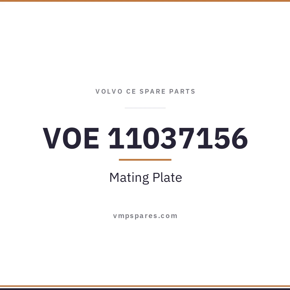 VOE 11037156 – Mating Plate