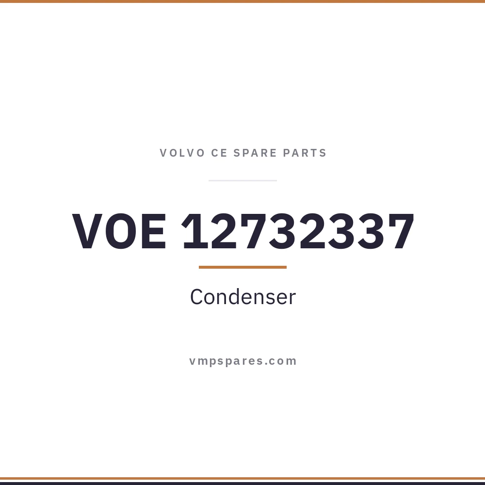 VOE 12732337 – Condenser