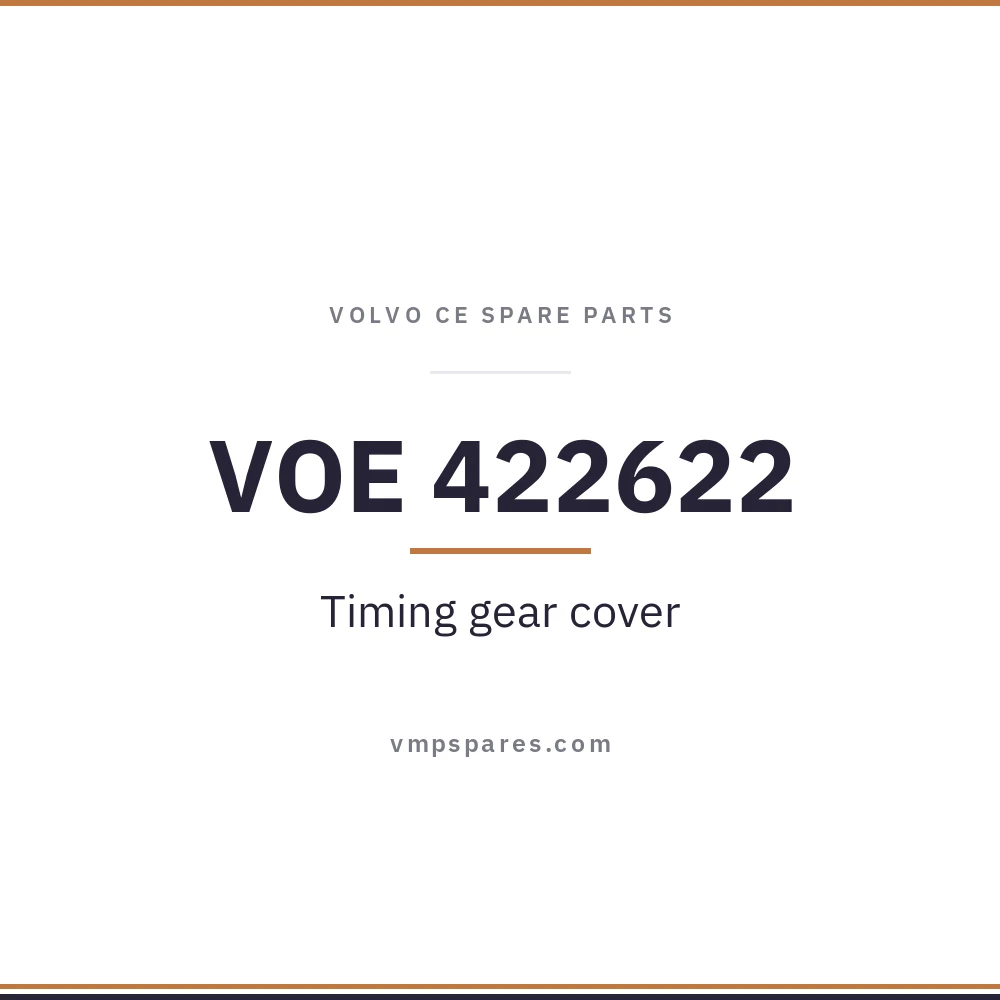 VOE 422622 – Timing gear cover