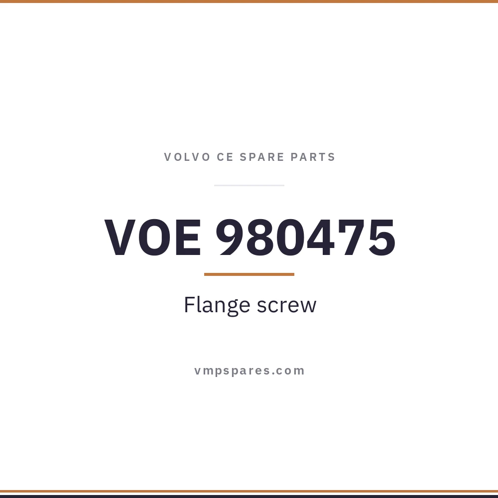 VOE 980475 – Flange screw
