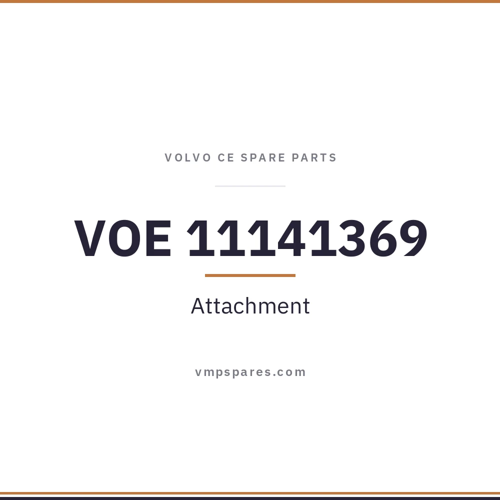 VOE 11141369 – Attachment