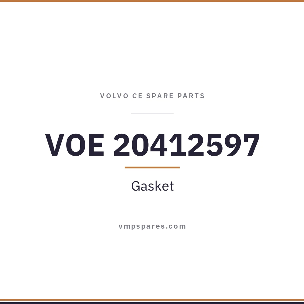 VOE 20412597 – Gasket