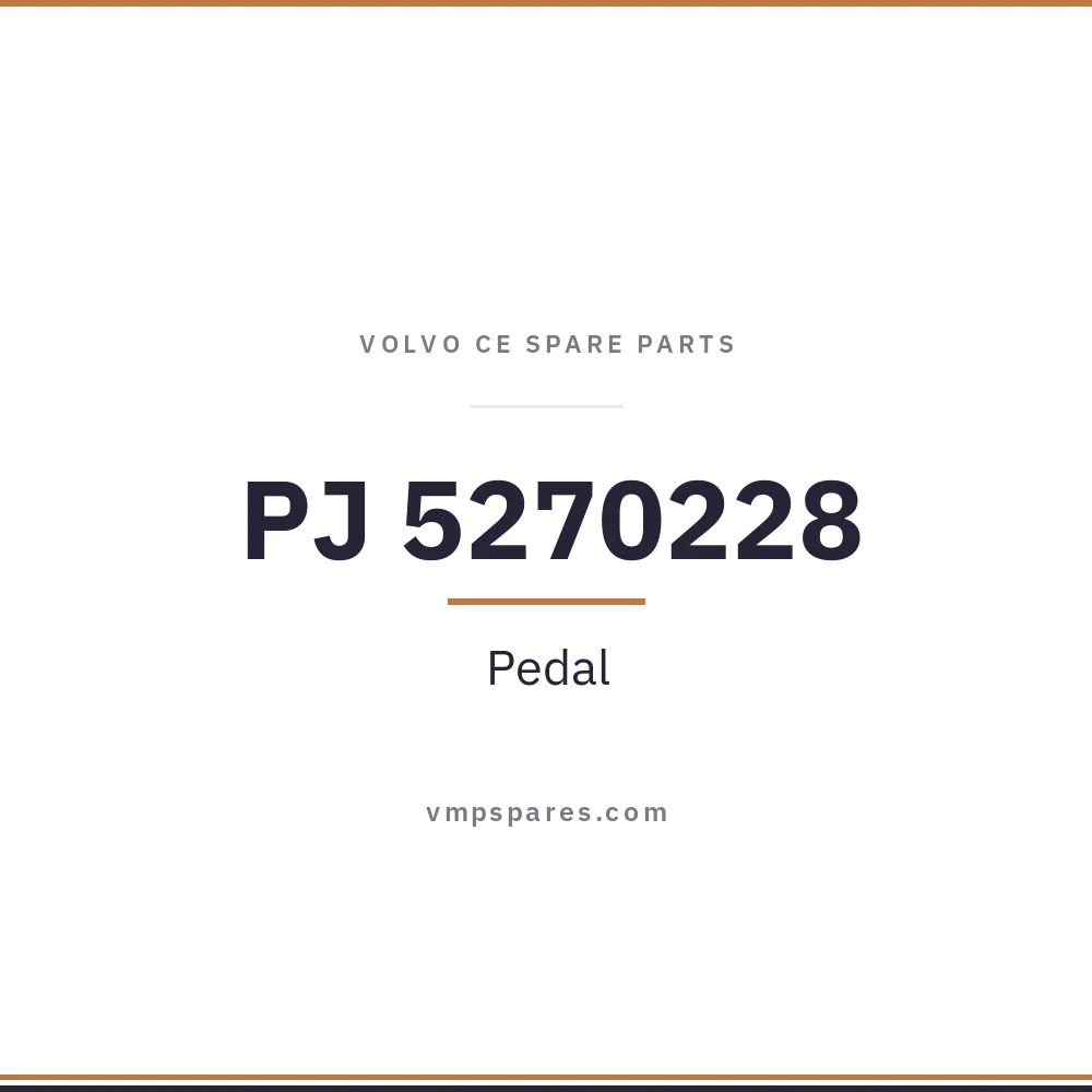 PJ 5270228 – Pedal