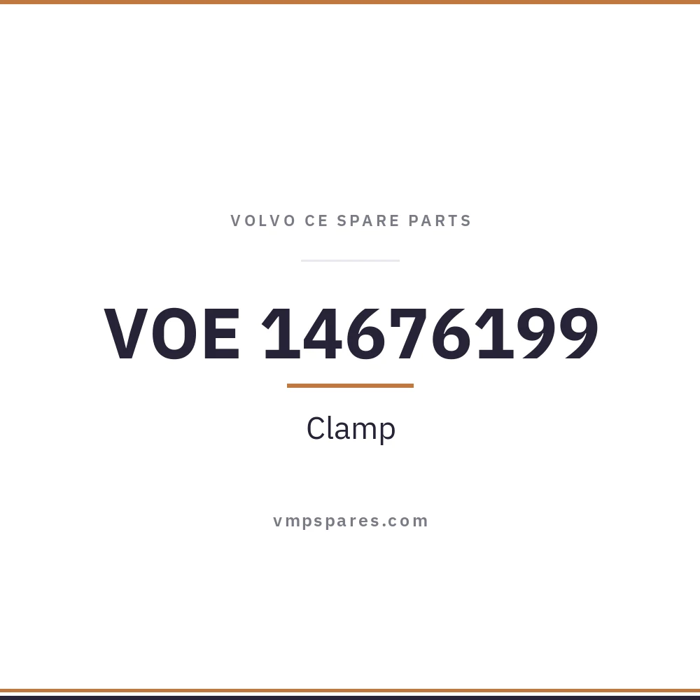 VOE 14676199 – Clamp