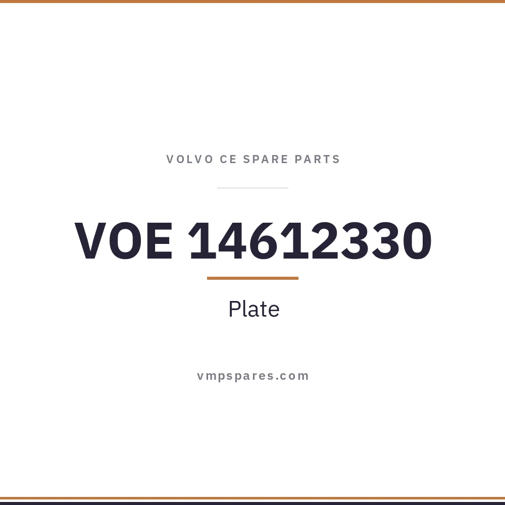 VOE 14612330 – Plate