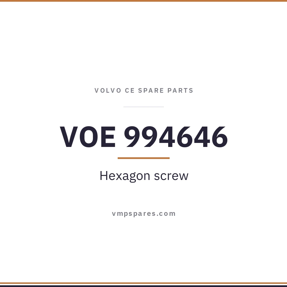 VOE 994646 – Hexagon screw