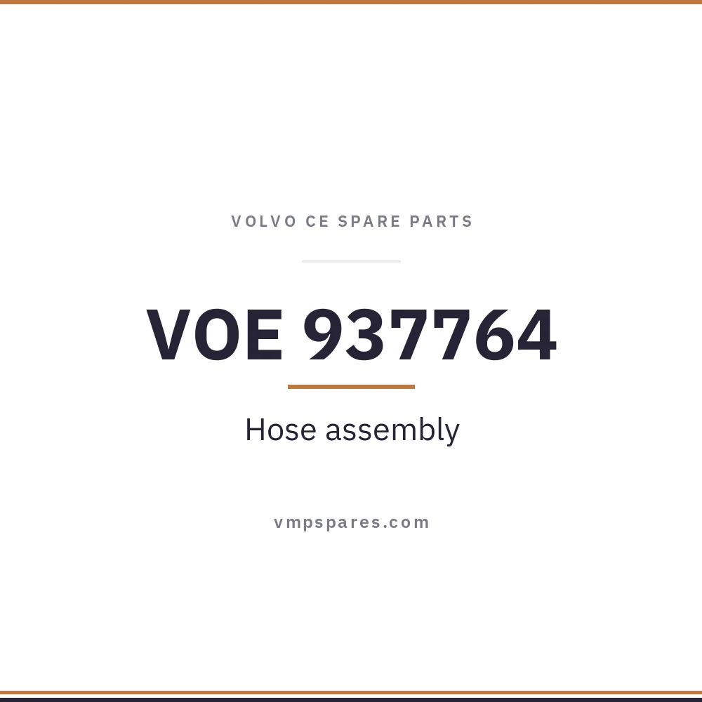 VOE 937764 – Hose assembly