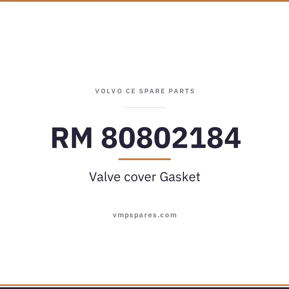 RM 80802184 – Valve cover Gasket
