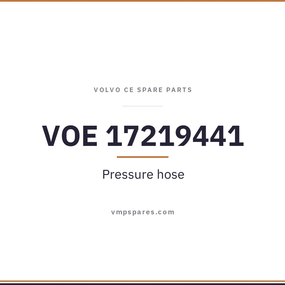 VOE 17219441 – Pressure hose