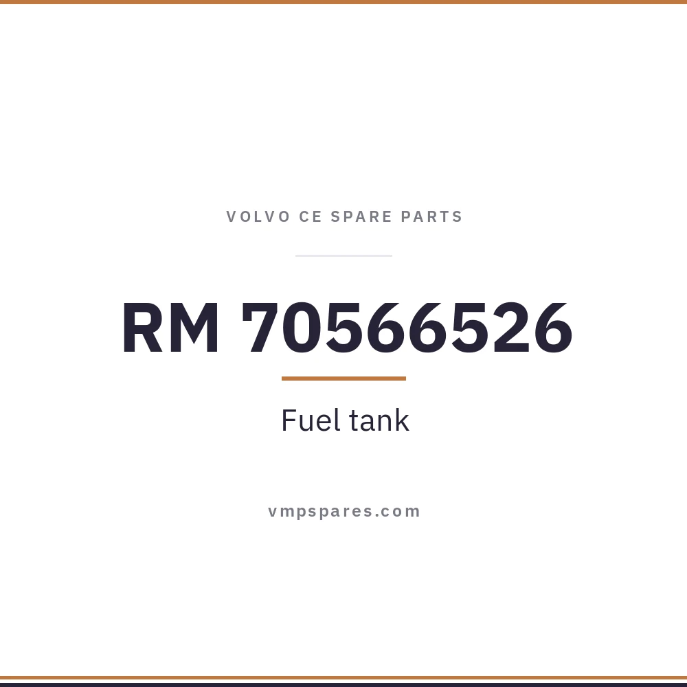 RM 70566526 – Fuel tank
