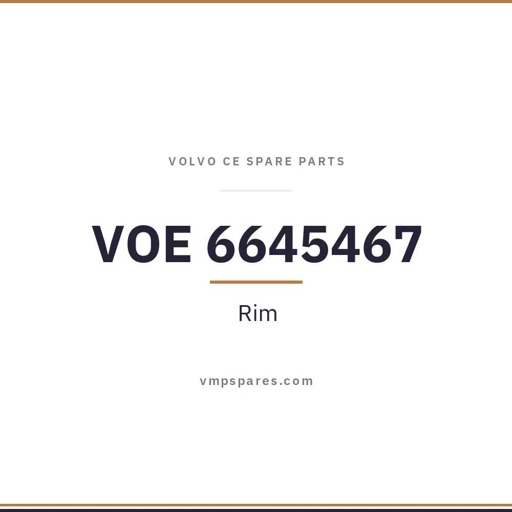VOE 6645467 – Rim