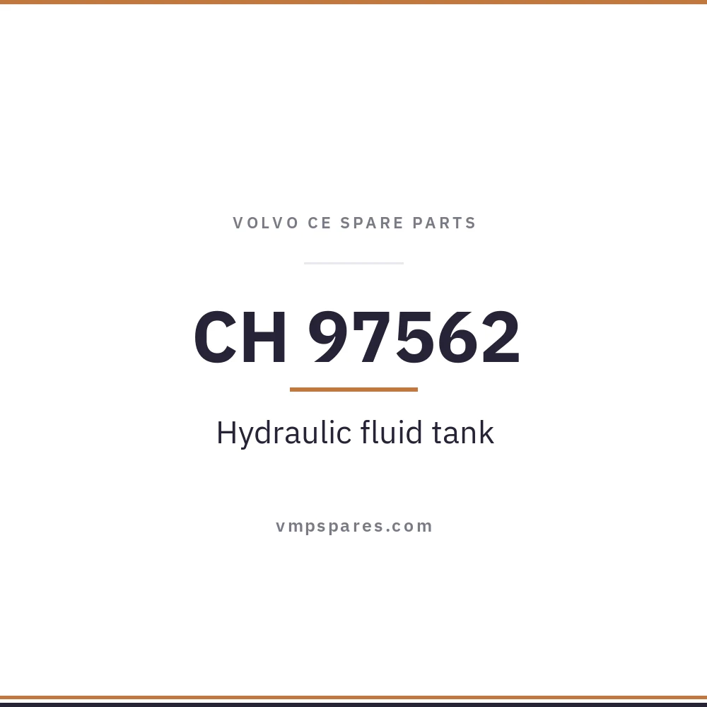 CH 97562 – Hydraulic fluid tank
