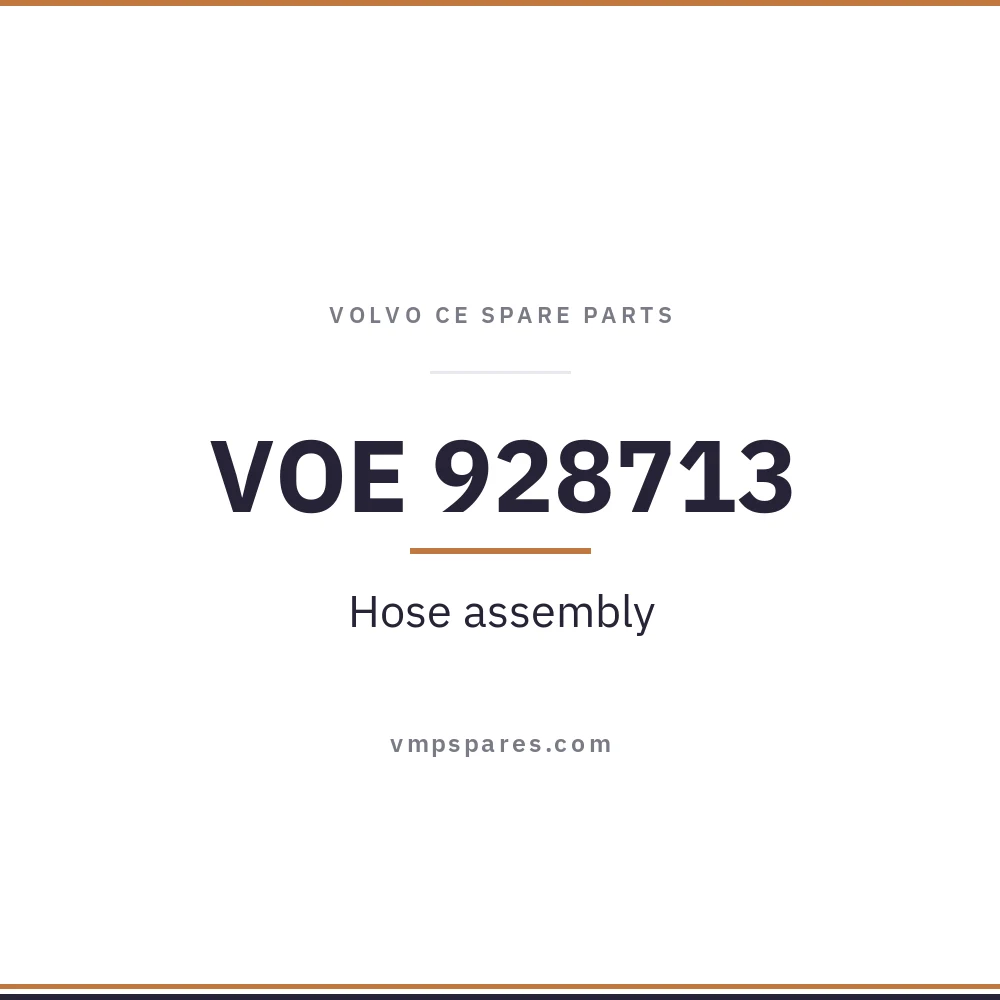 VOE 928713 – Hose assembly