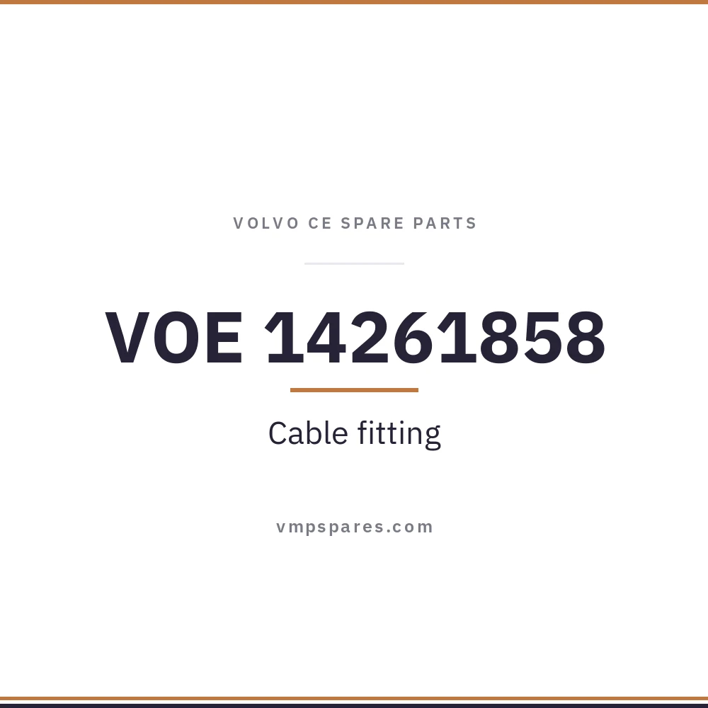 VOE 14261858 – Cable fitting