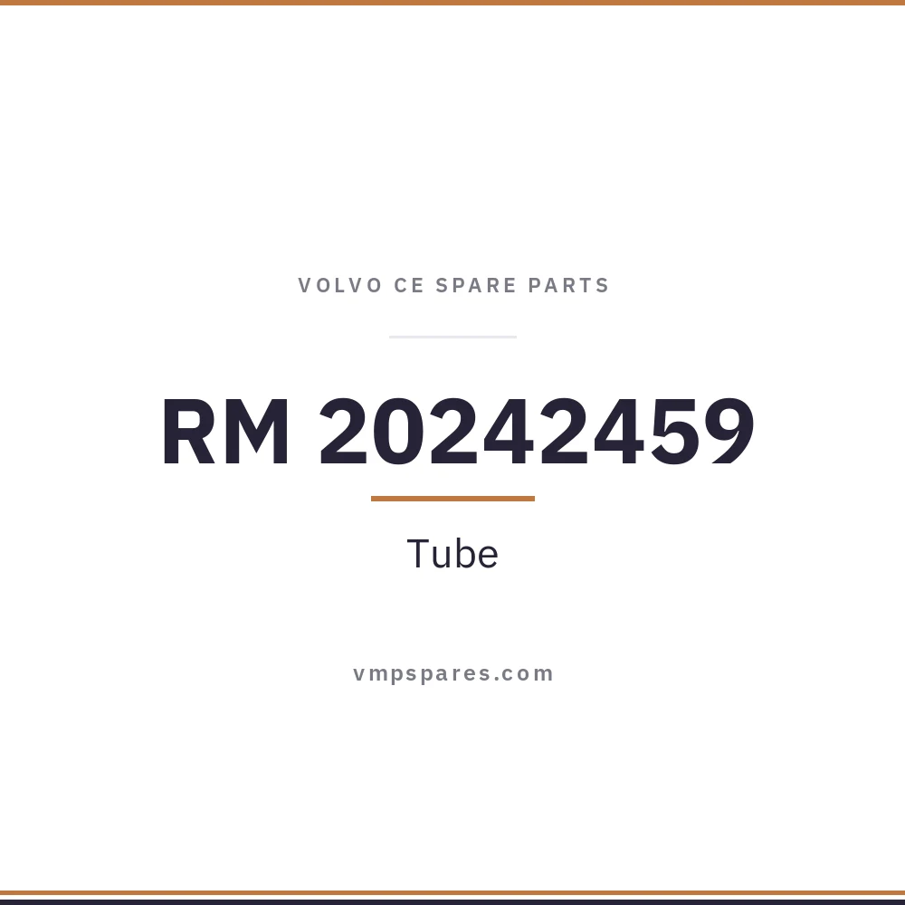 RM 20242459 – Tube