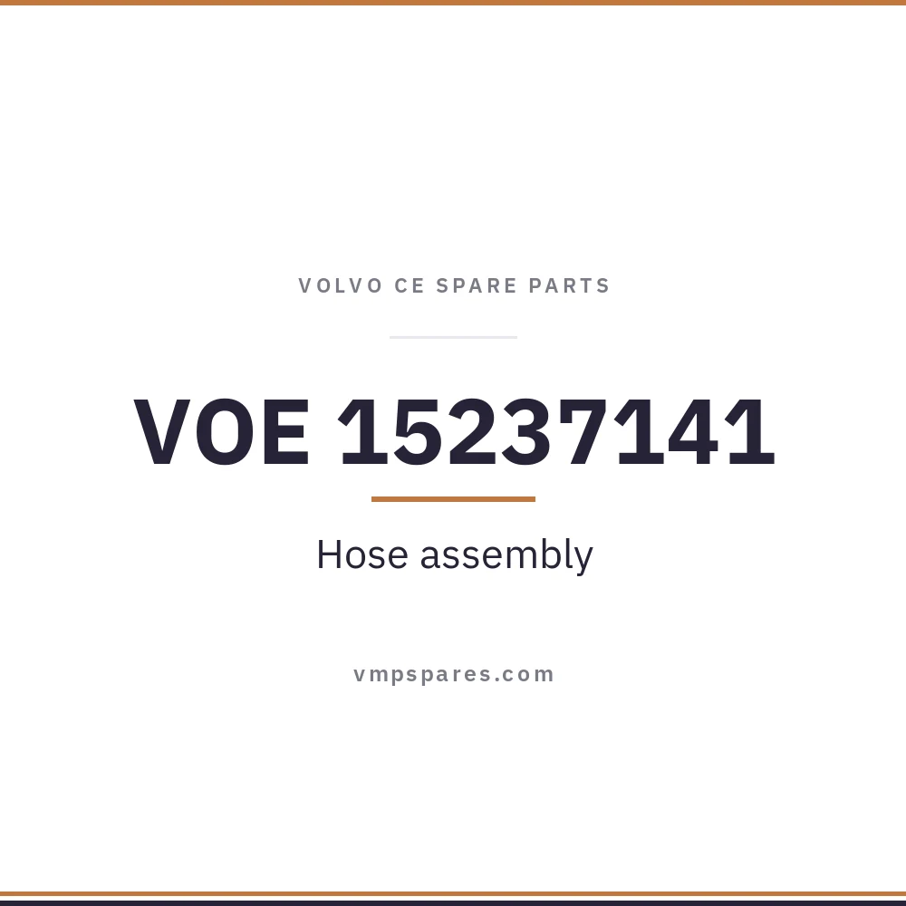 VOE 15237141 – Hose assembly