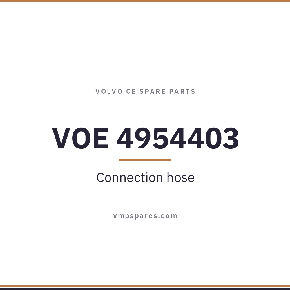 VOE 4954403 – Connection hose