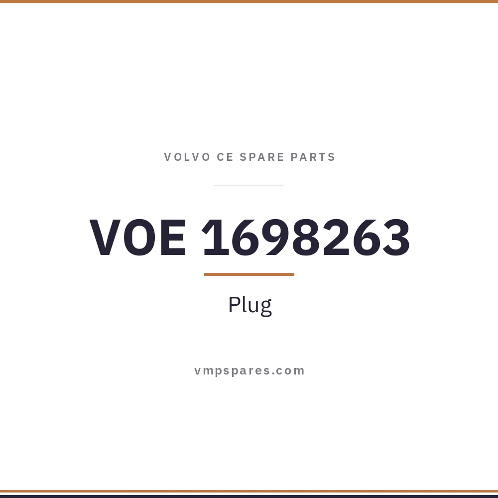 VOE 1698263 – Plug