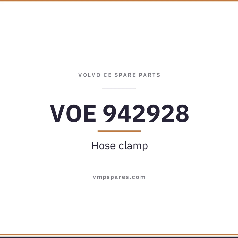 VOE 942928 – Hose clamp