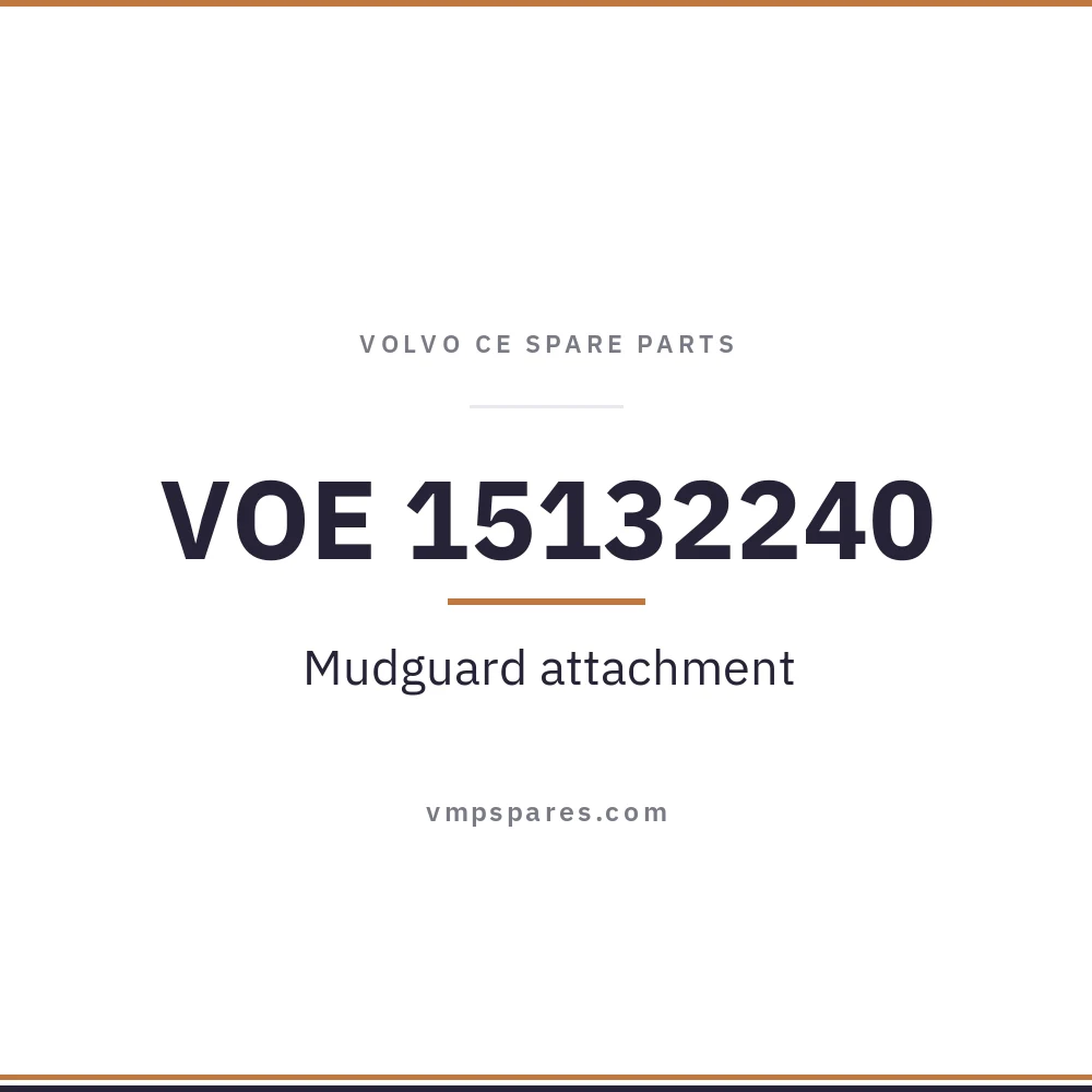 VOE 15132240 – Mudguard attachment