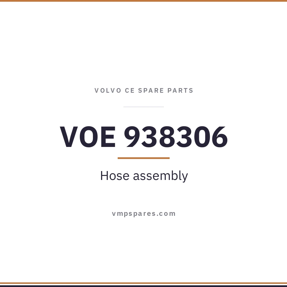 VOE 938306 – Hose assembly