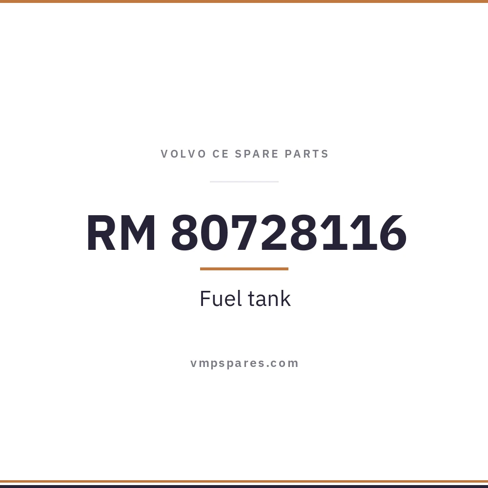 RM 80728116 – Fuel tank