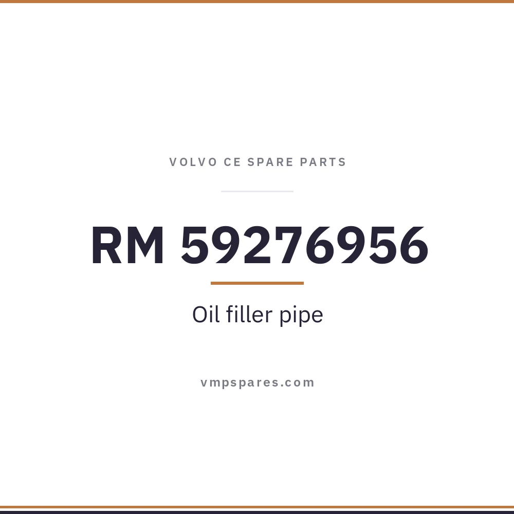 RM 59276956 – Oil filler pipe