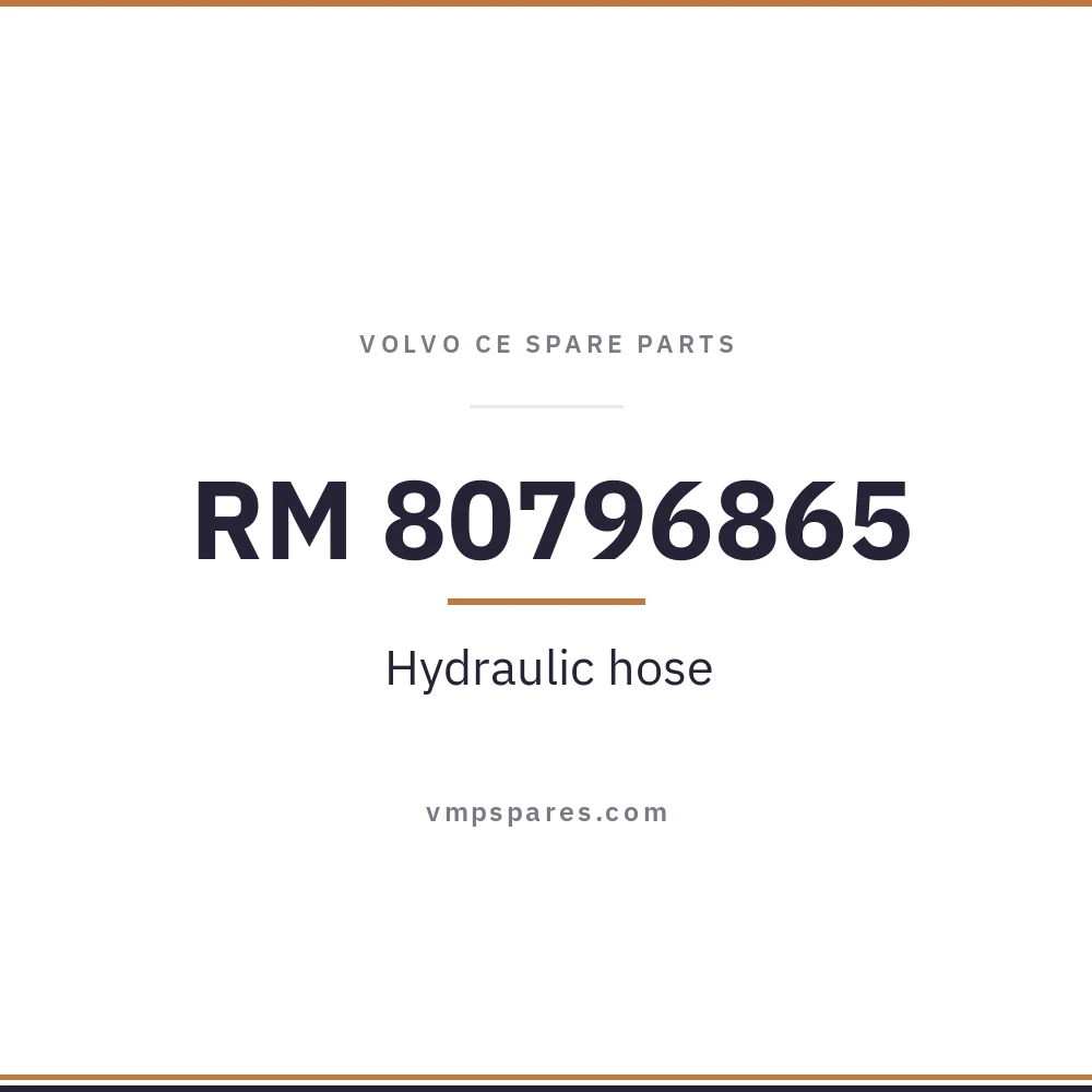 RM 80796865 – Hydraulic hose