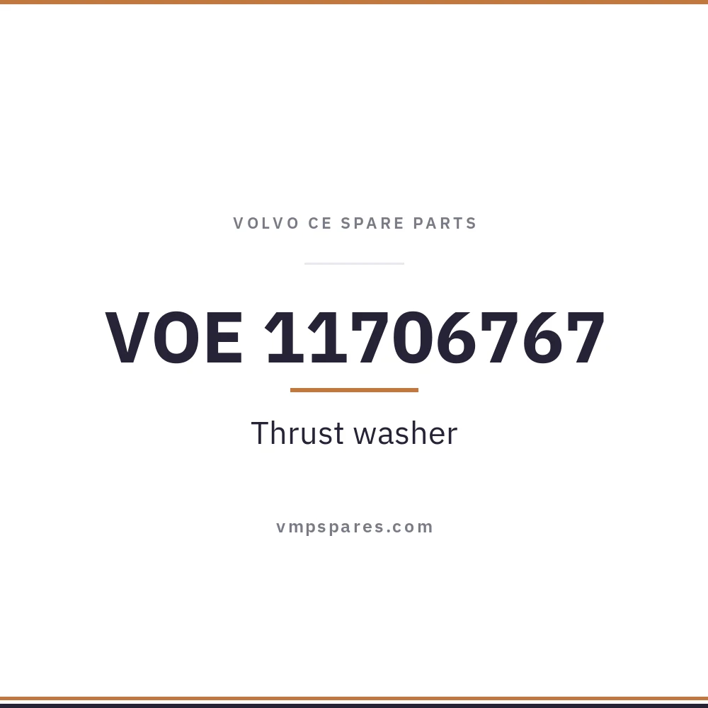 VOE 11706767 – Thrust washer