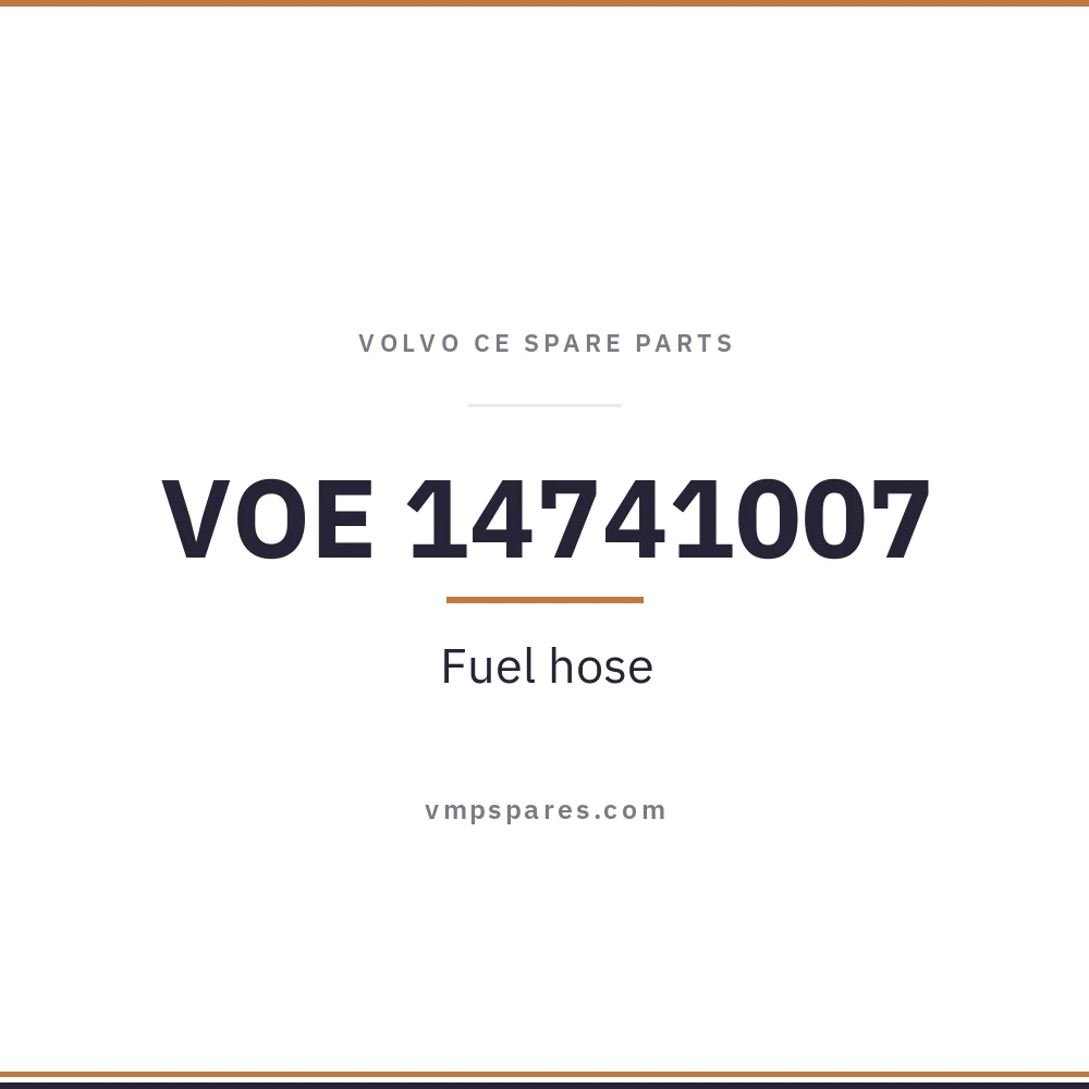 VOE 14741007 – Fuel hose