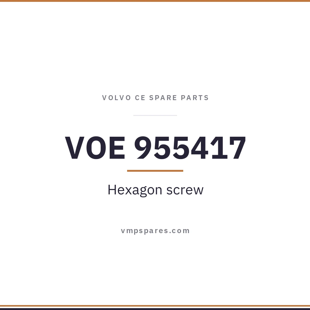 VOE 955417 – Hexagon screw