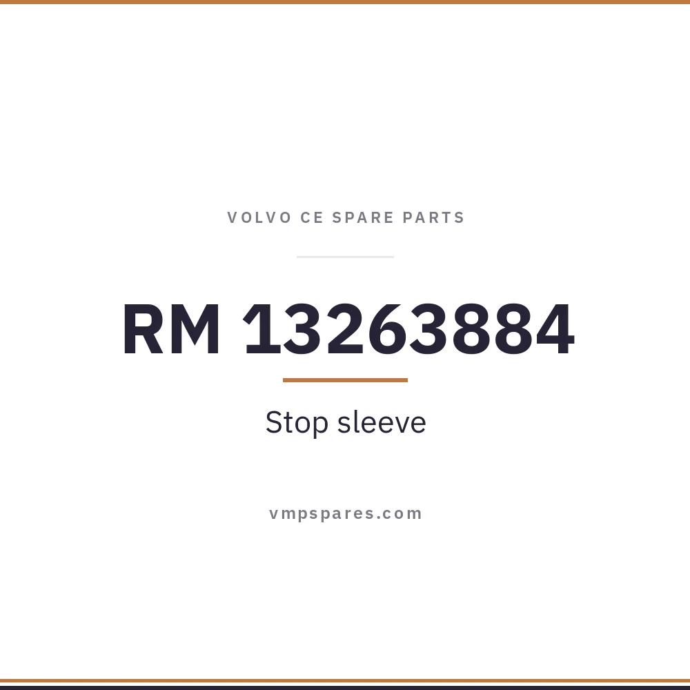 RM 13263884 – Stop sleeve