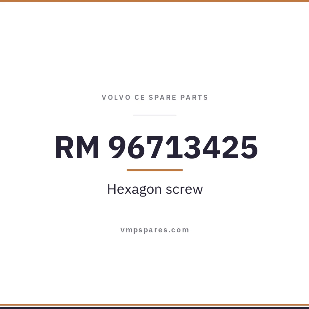 RM 96713425 – Hexagon screw