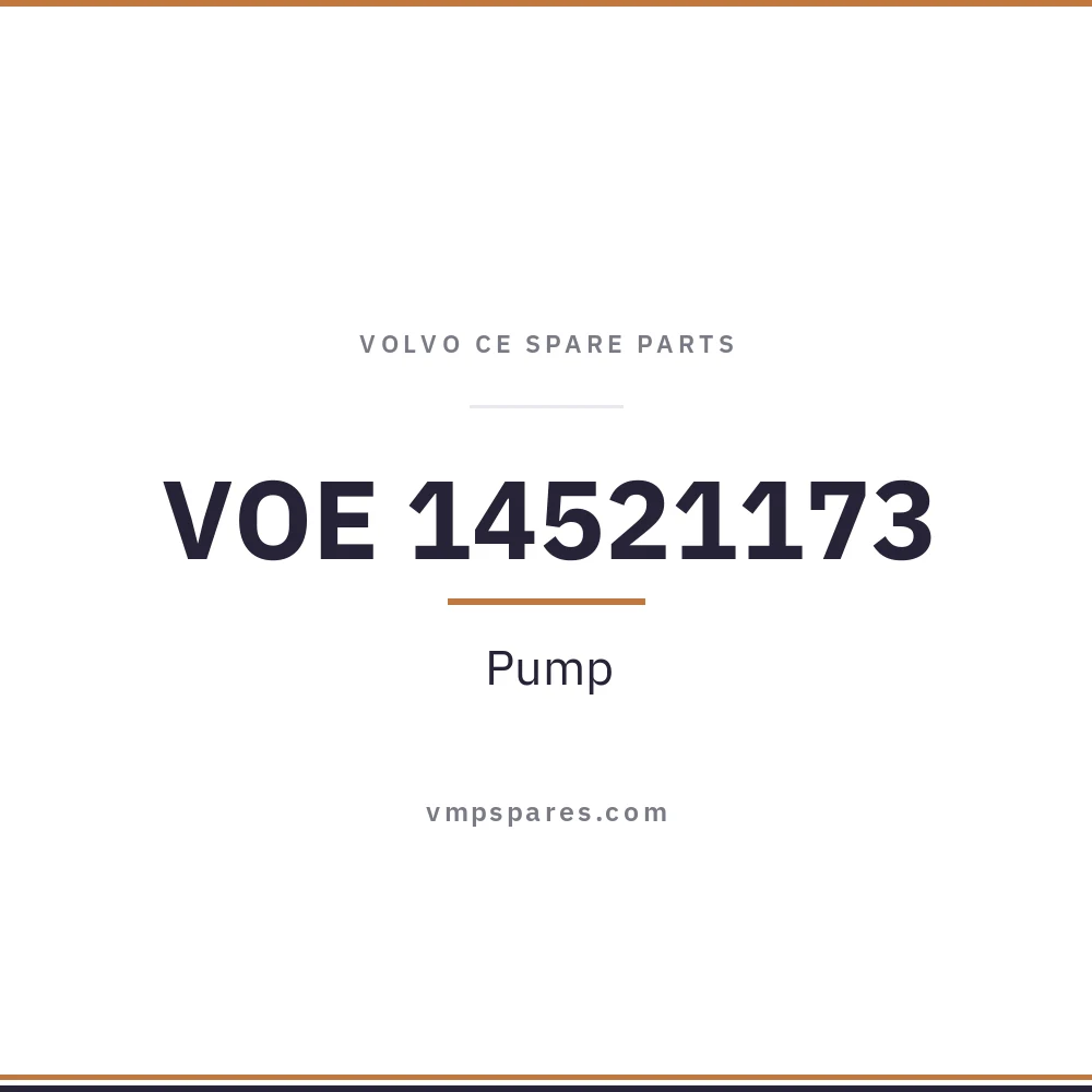 VOE 14521173 – Pump