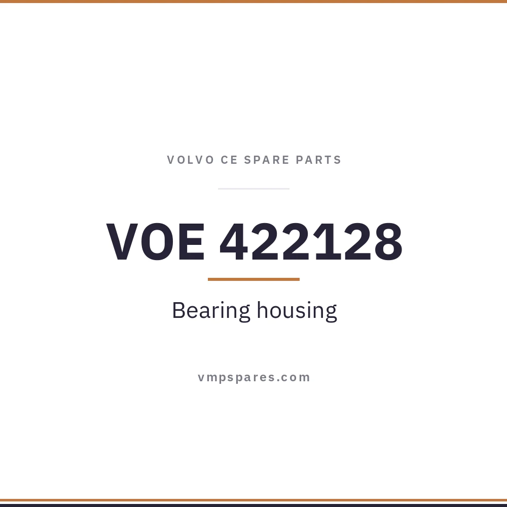 VOE 422128 – Bearing housing