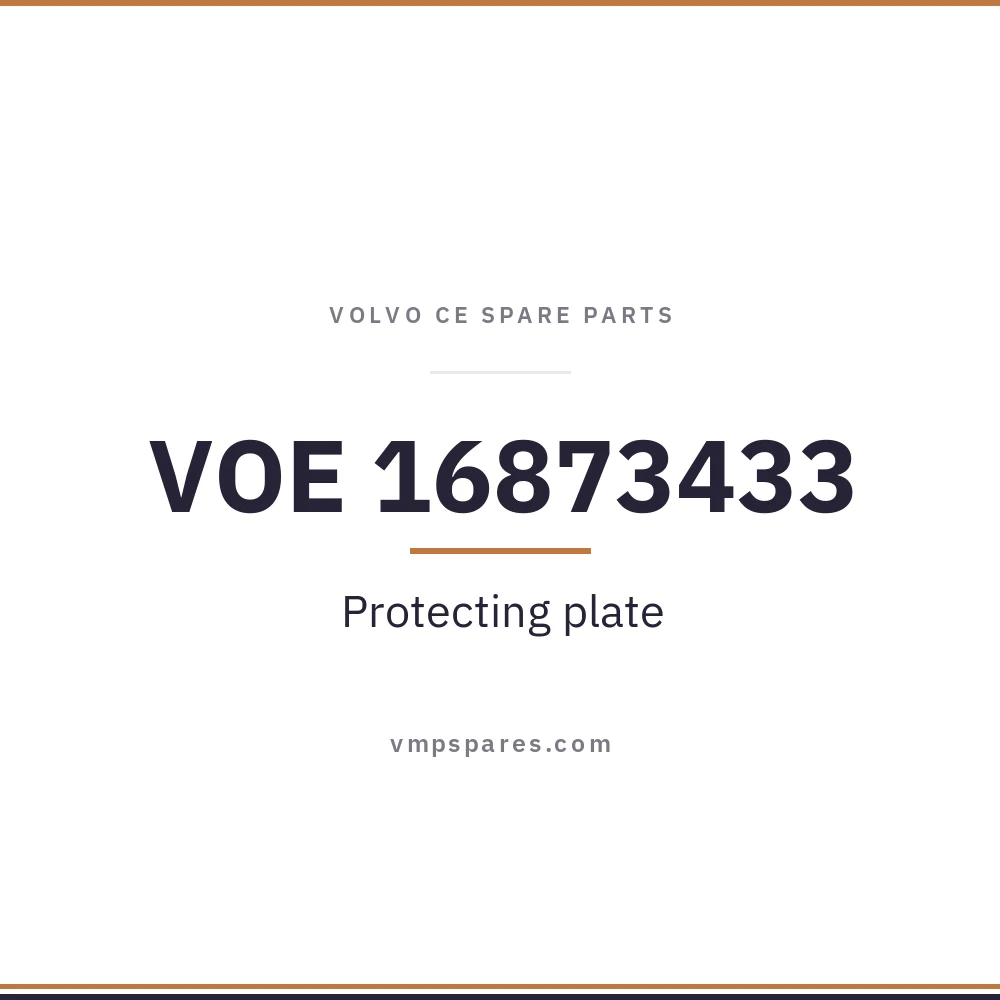 VOE 16873433 – Protecting plate