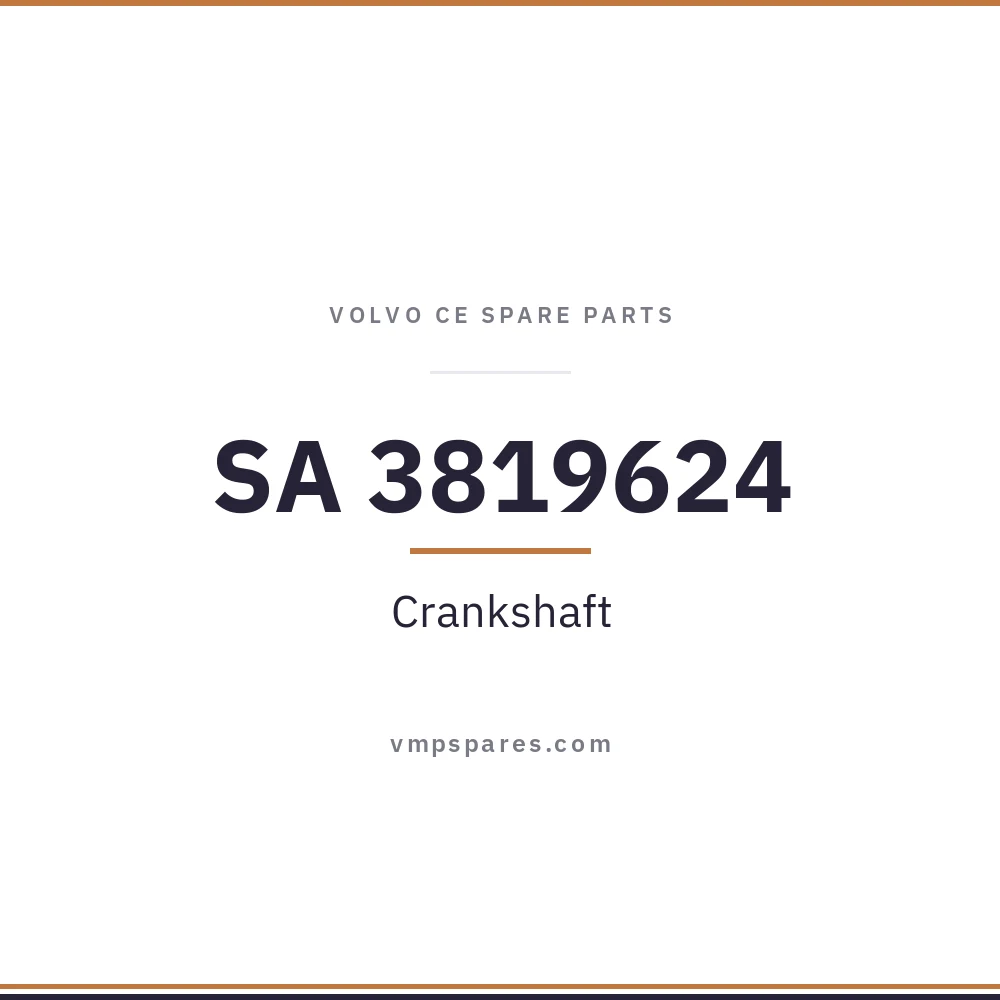 SA 3819624 – Crankshaft