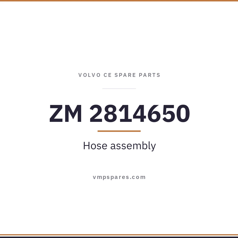 ZM 2814650 – Hose assembly