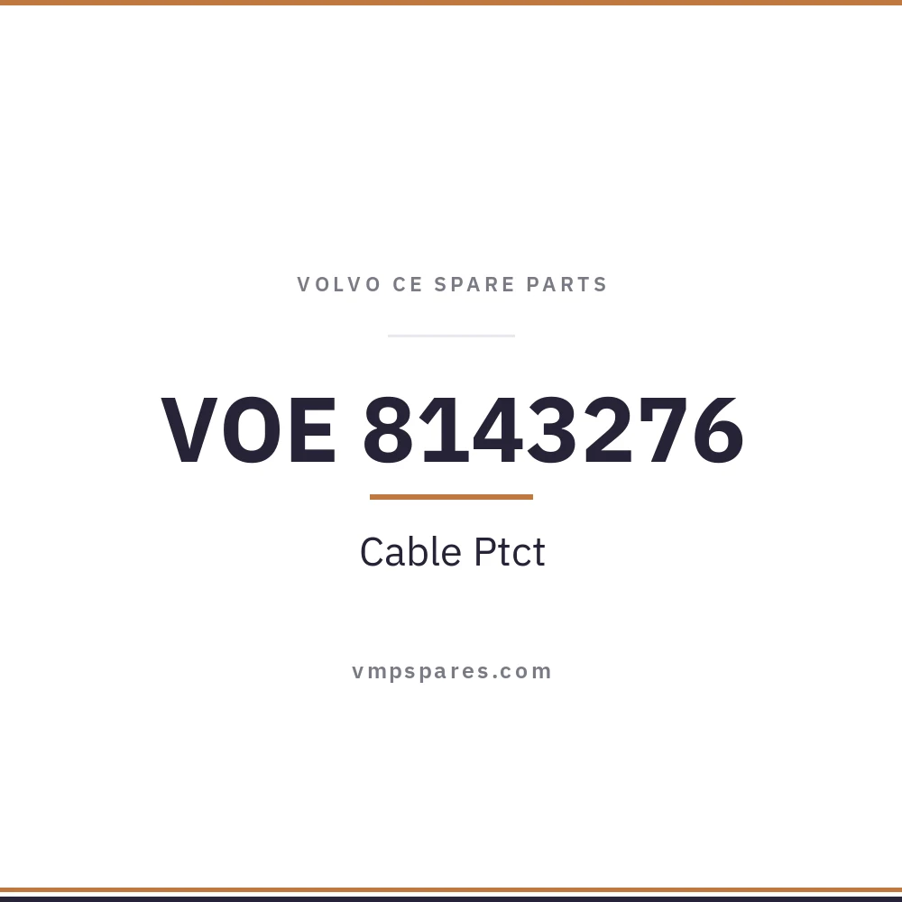VOE 8143276 – Cable Ptct