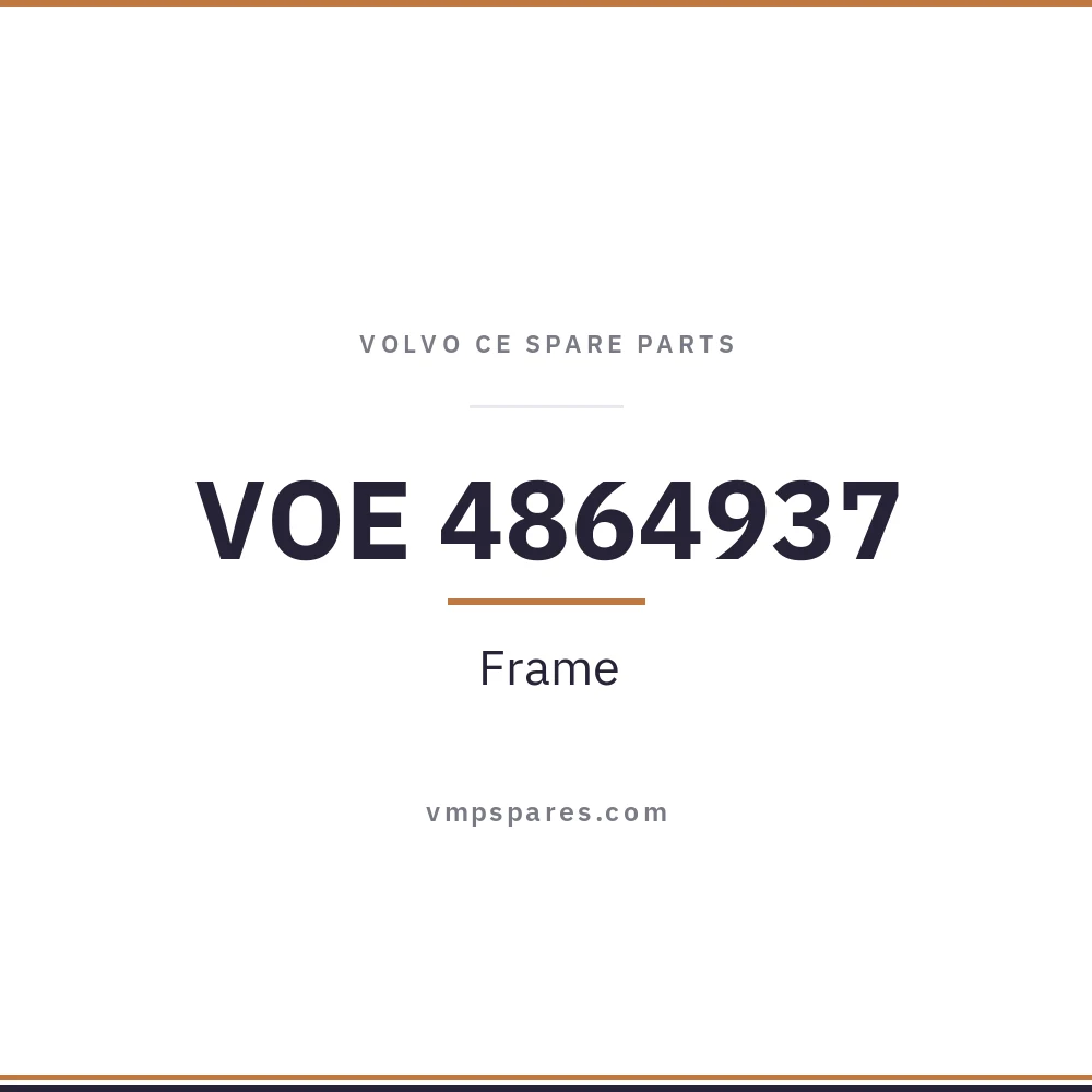 VOE 4864937 – Frame