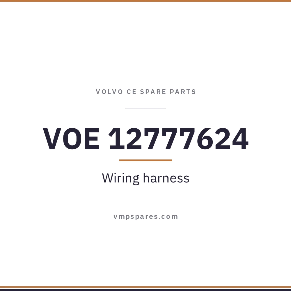 VOE 12777624 – Wiring harness